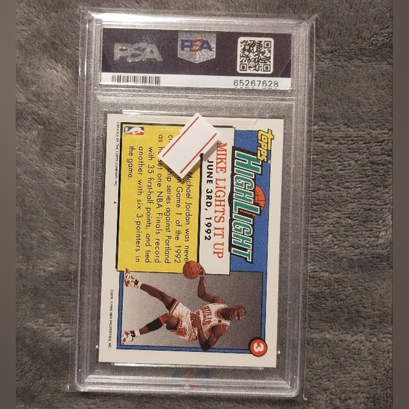 Michael Jordan NBA Card Mint Condition - Picture 3 of 3
